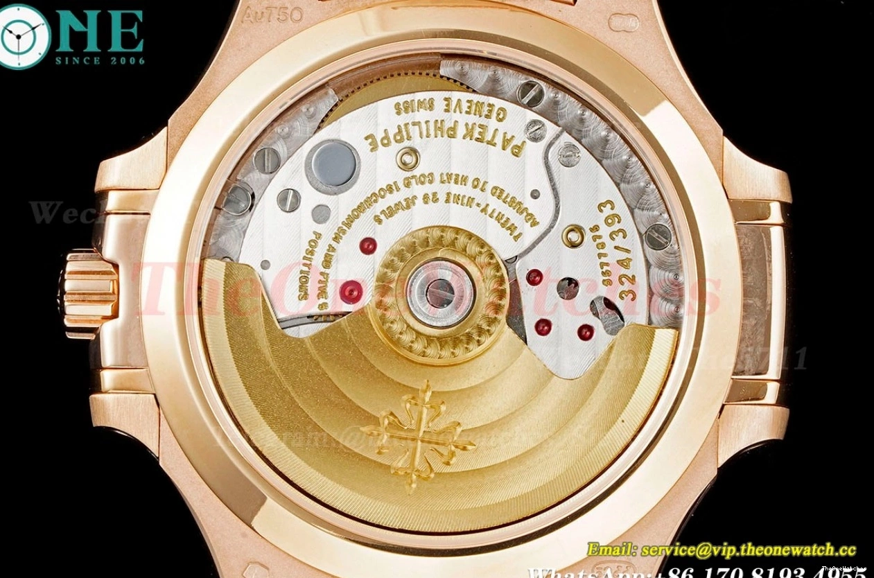 RG 324SC 35mm RG White Textured 7118 Dial PPF Nautilus 0402